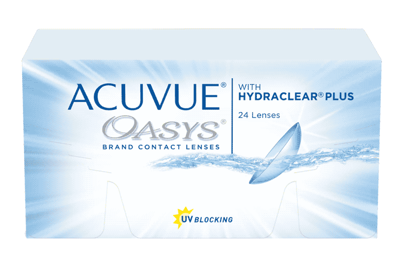 ACUVUE OASYS® 2-WEEK with HYDRACLEAR® PLUS